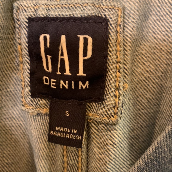 Womens Gap Denim Vintage Short Overalls - Picture 2 of 4